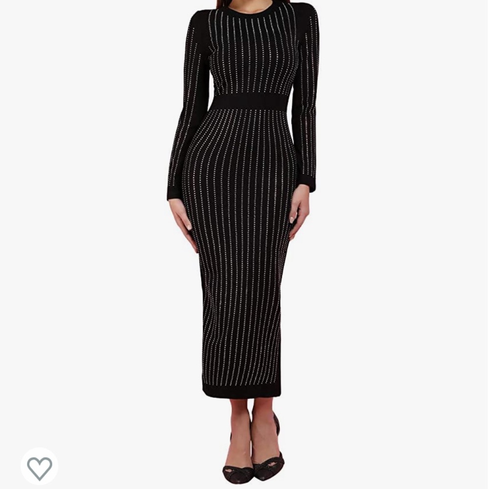 Bandage dress worn once, in excellent condition! Balmain inspired! Size L